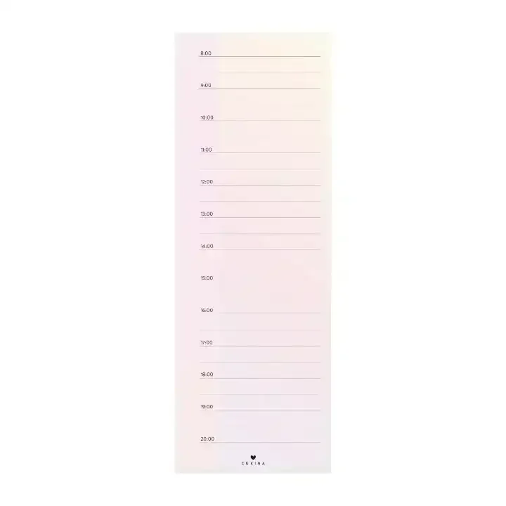 Repuesto Notas Vertical Horarios