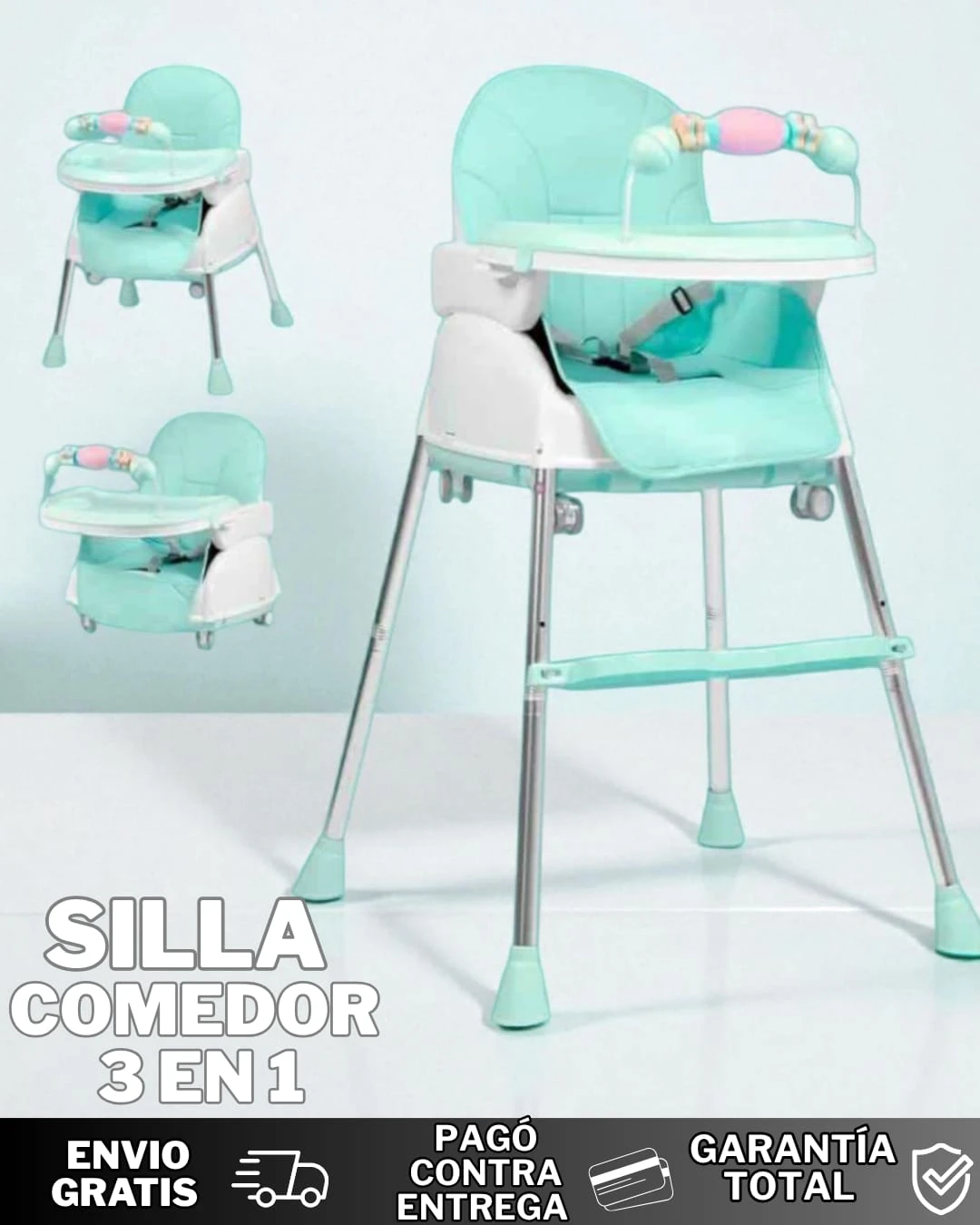 SILLA COMEDOR 3 EN 1  2