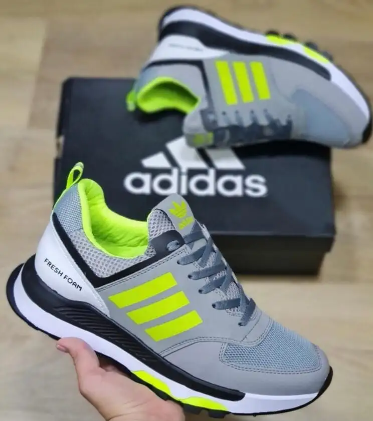 Tenis Adidas Duramo Fresh Gris verde Caballero 
