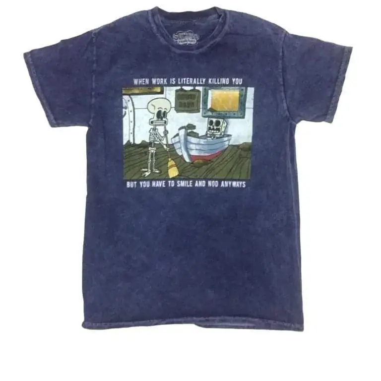 Playera Bob Esponja.