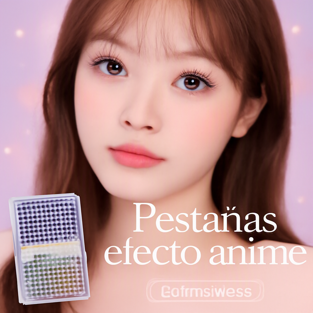 Pestañas efecto anime - mirada única
