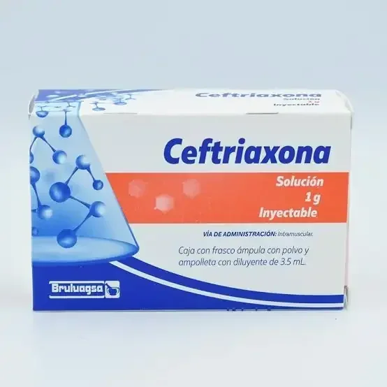 Ceftriaxona IM 1g (Bruluagsa)
