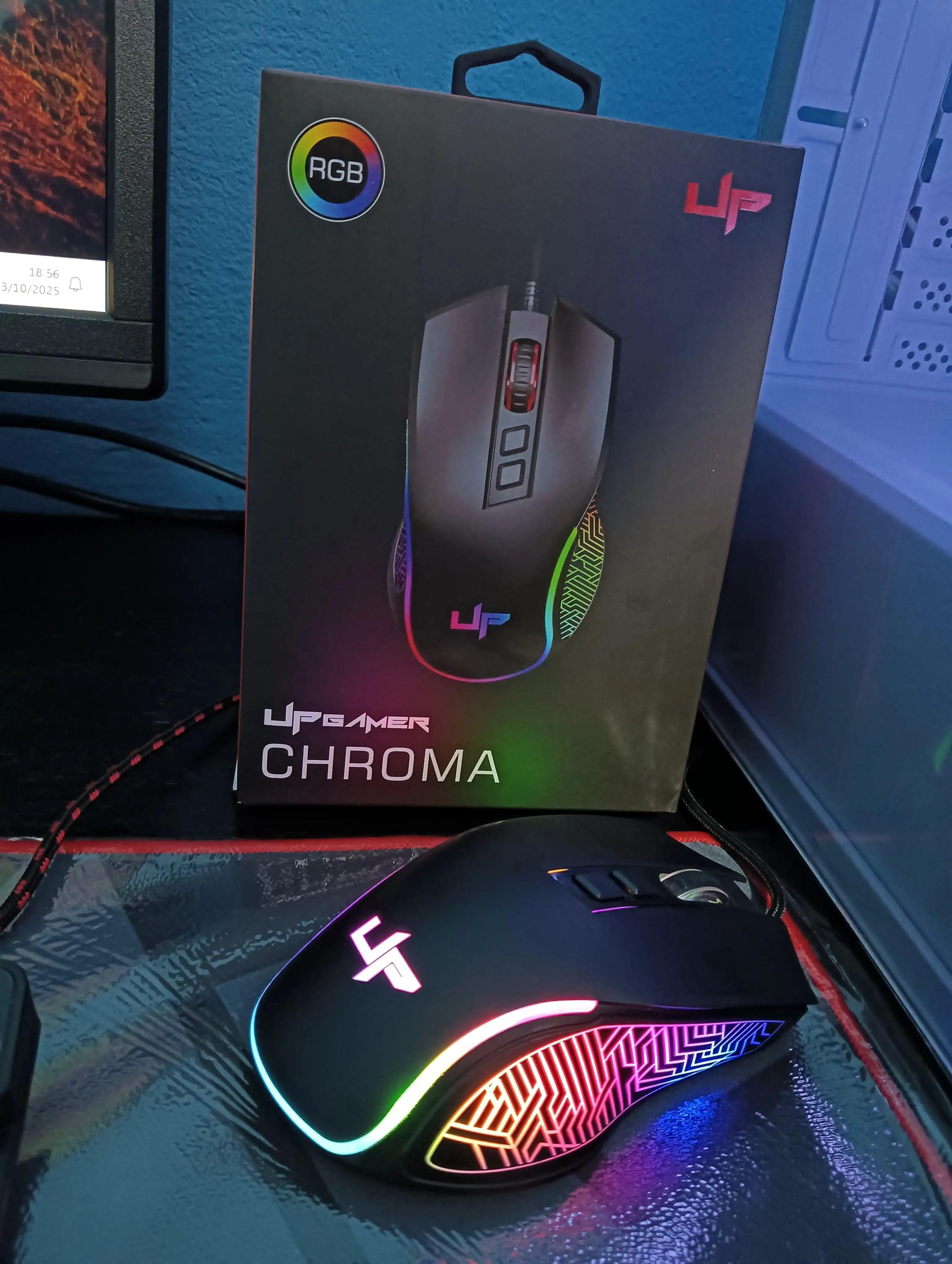 Mouse Gamer RGB Up Gamer 4