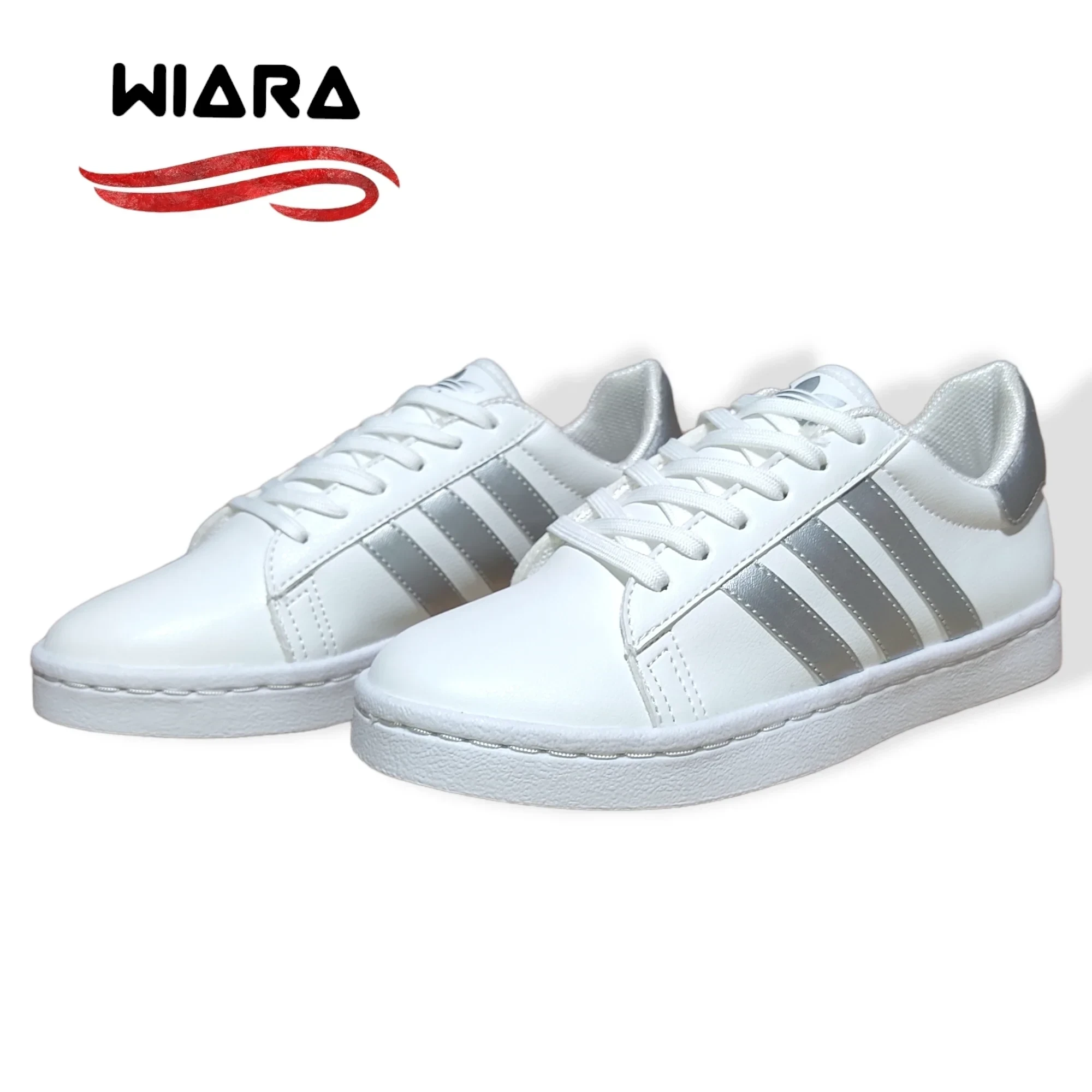 Adidas Blanco/Plateado Dama 2