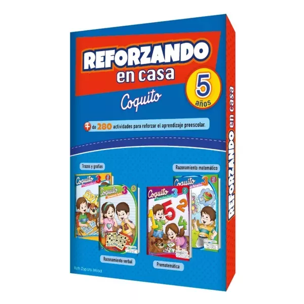 5 años pack x4 libros