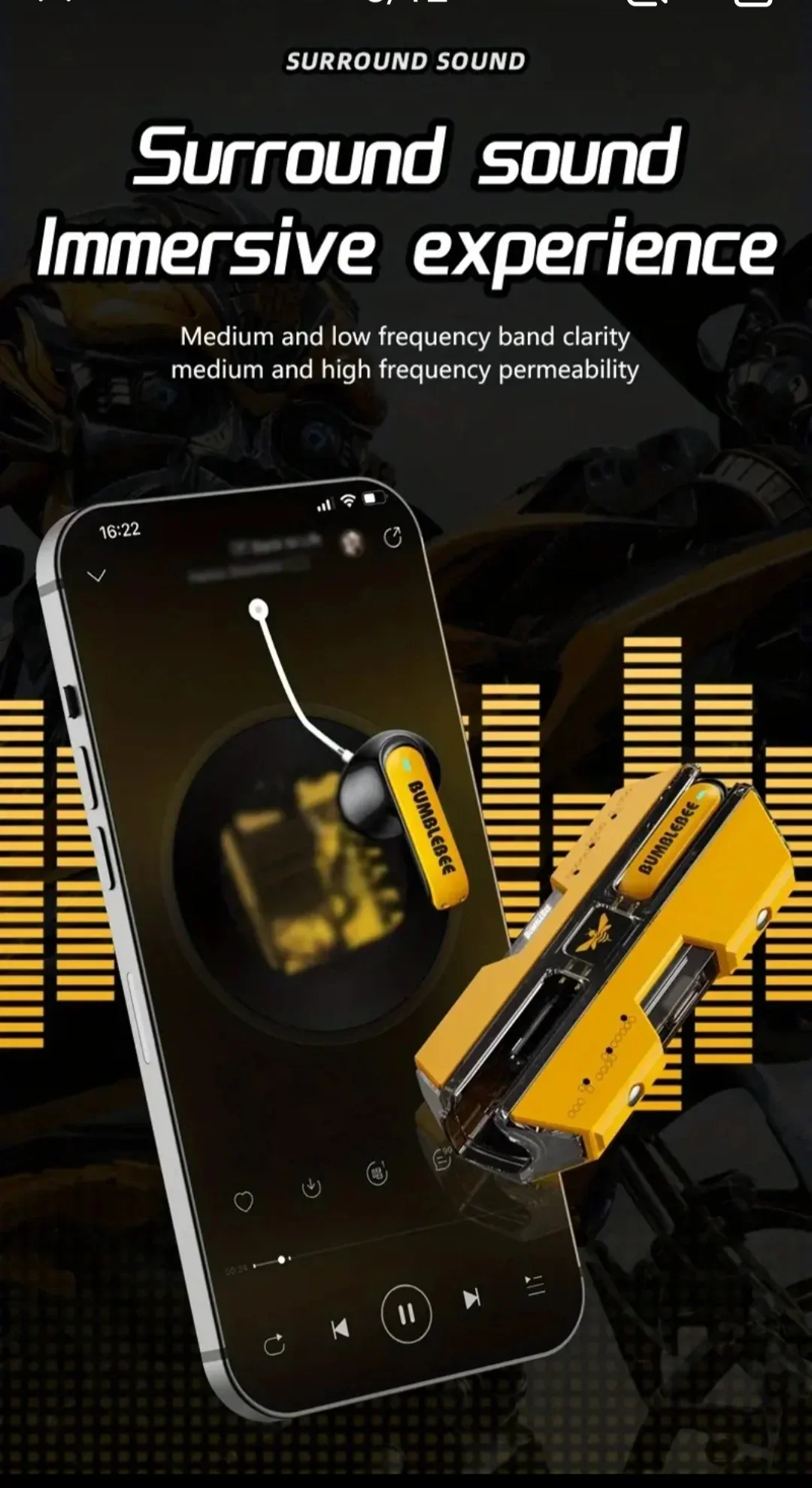 Airpods Transformers Earpods TF-T01 5