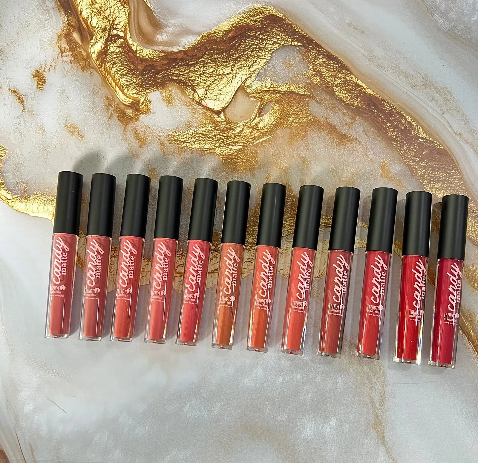 labiales matte candy