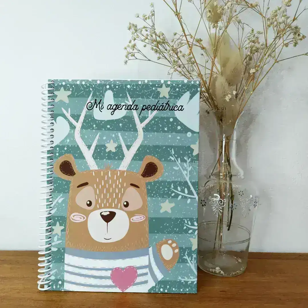 Agenda oso corazón 