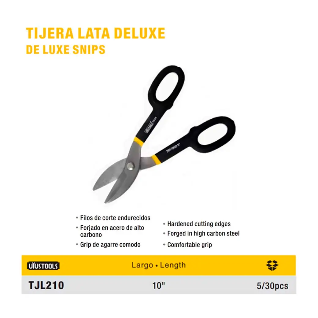 TIJERA HOJALATERA UYUST 10" (254mm)