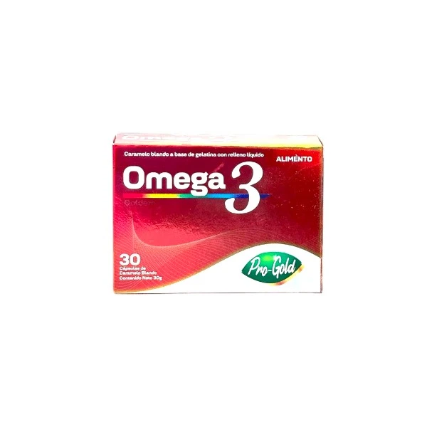 OMEGA 3 CAPS X30 PROGOLD