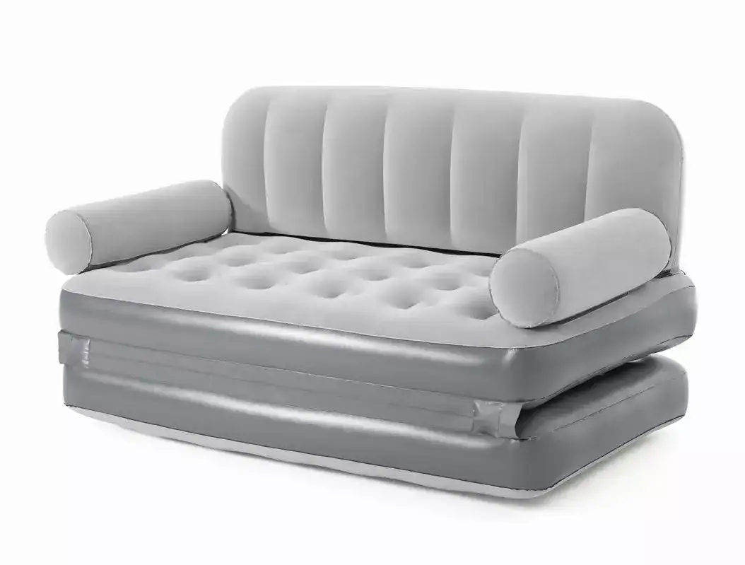 Sofá-Cama Inflable con su bomba de aire incluida  2