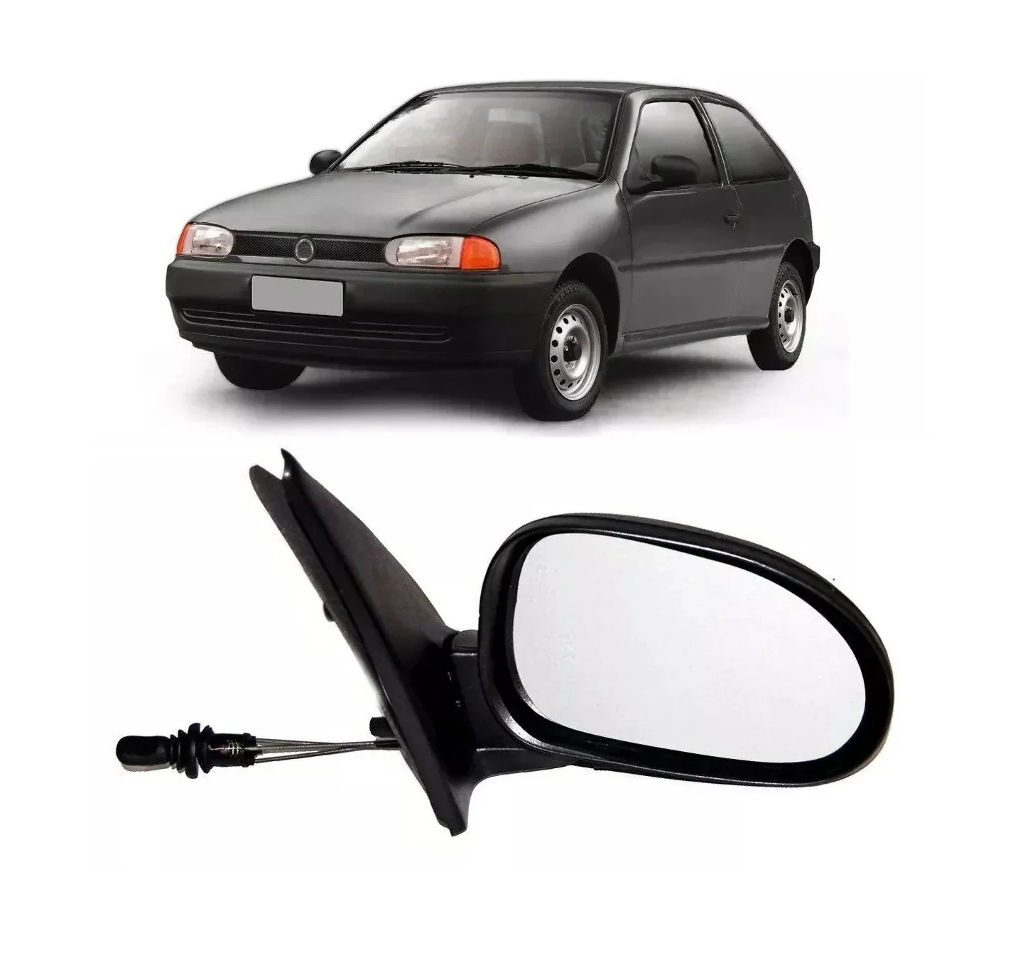 Retrovisor Gol / Parati / Saveiro 2p Control 1996-1999 / 6314  6315