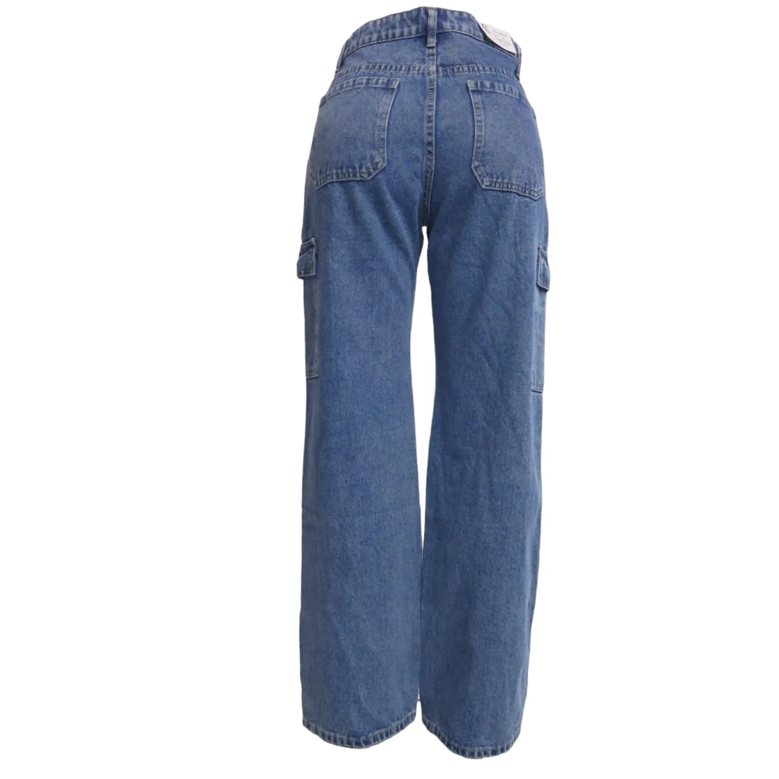 Jeans azul de boton 2