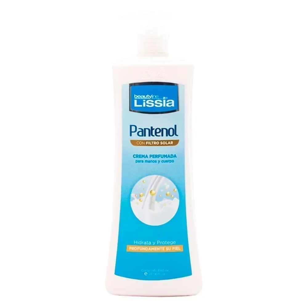 lissia crema corporal pantenol x850 ml