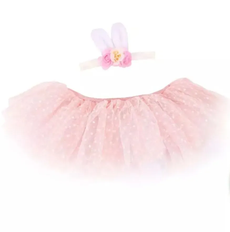 Set tutu conejito para bebe conjunto 2 piezas 2
