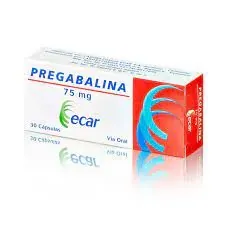 PREGABALINA 75 MG CJA X 30 CAP ECAR