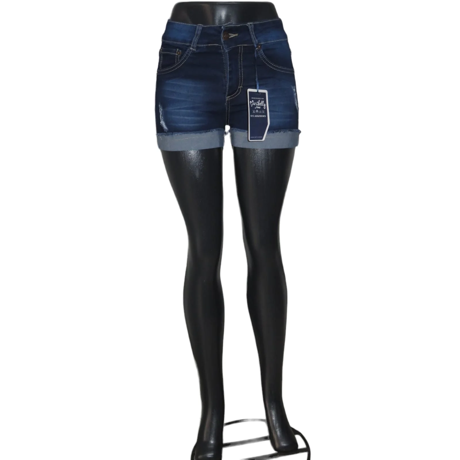 Short Azul claro de Mezclilla 3