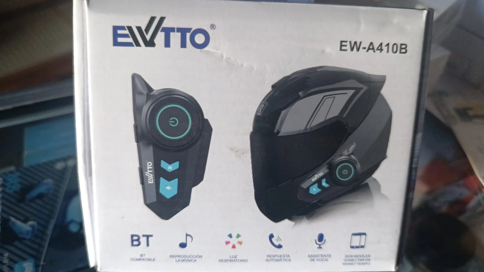 Audífonos para casco de moto