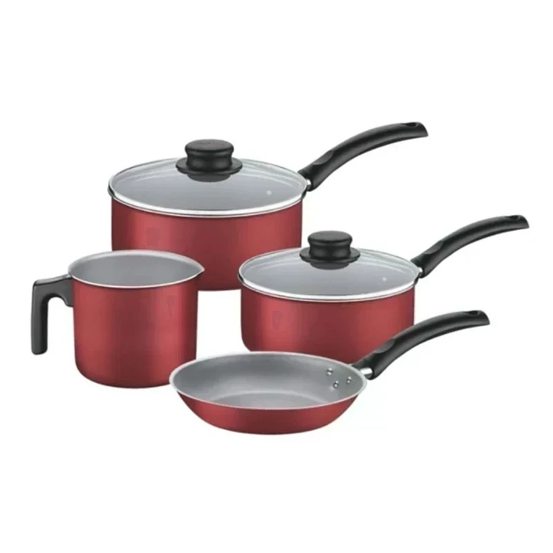 BATERIA DE COCINA TRAMONTINA 4 PIEZAS CARIBE 