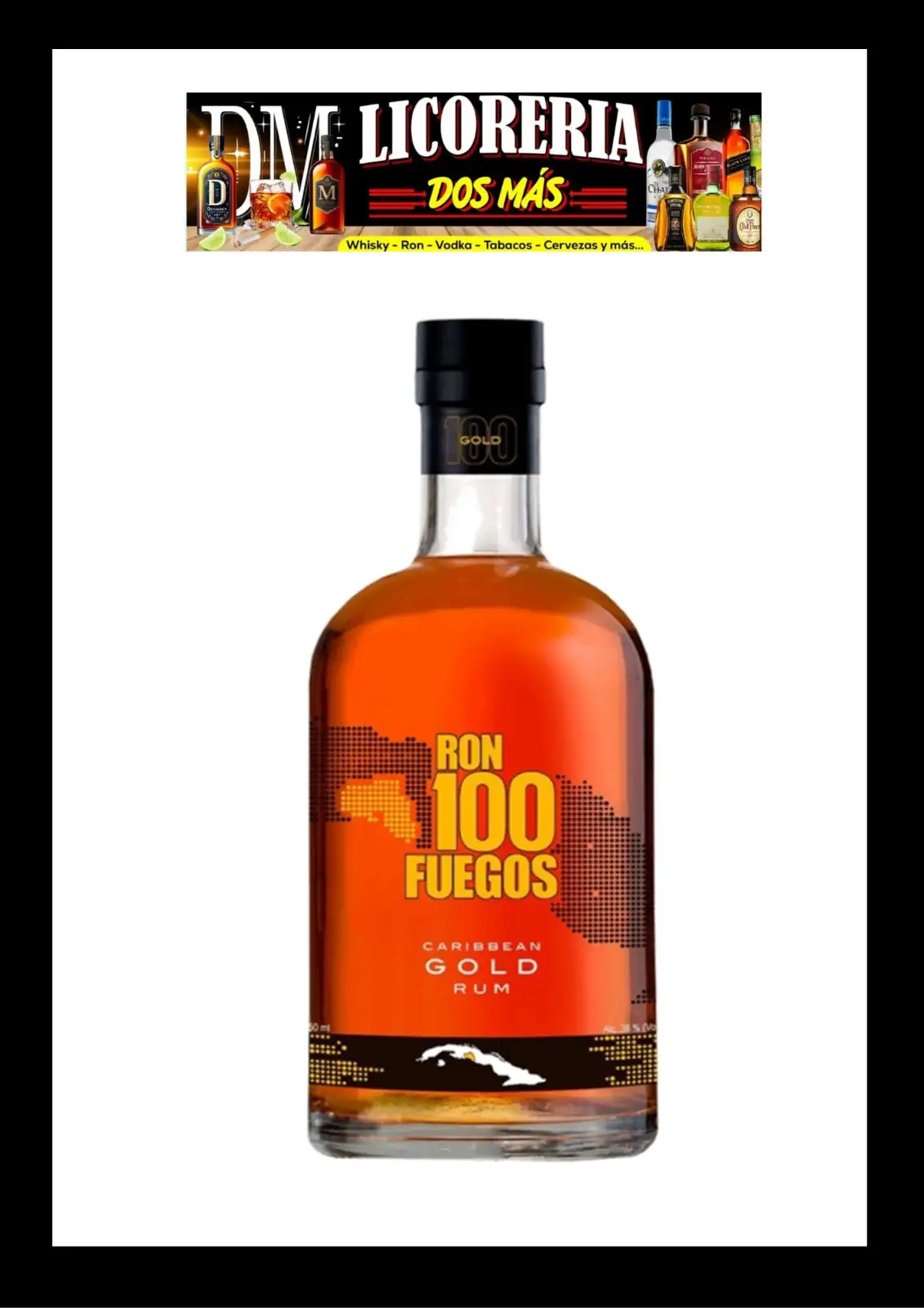 Ron 100 Fuegos Gold