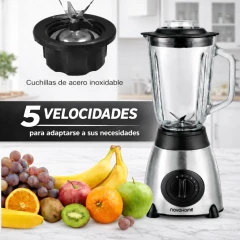 LICUADORA NOVOHOME 1.5LTS JARRA DE VIDRIO  2