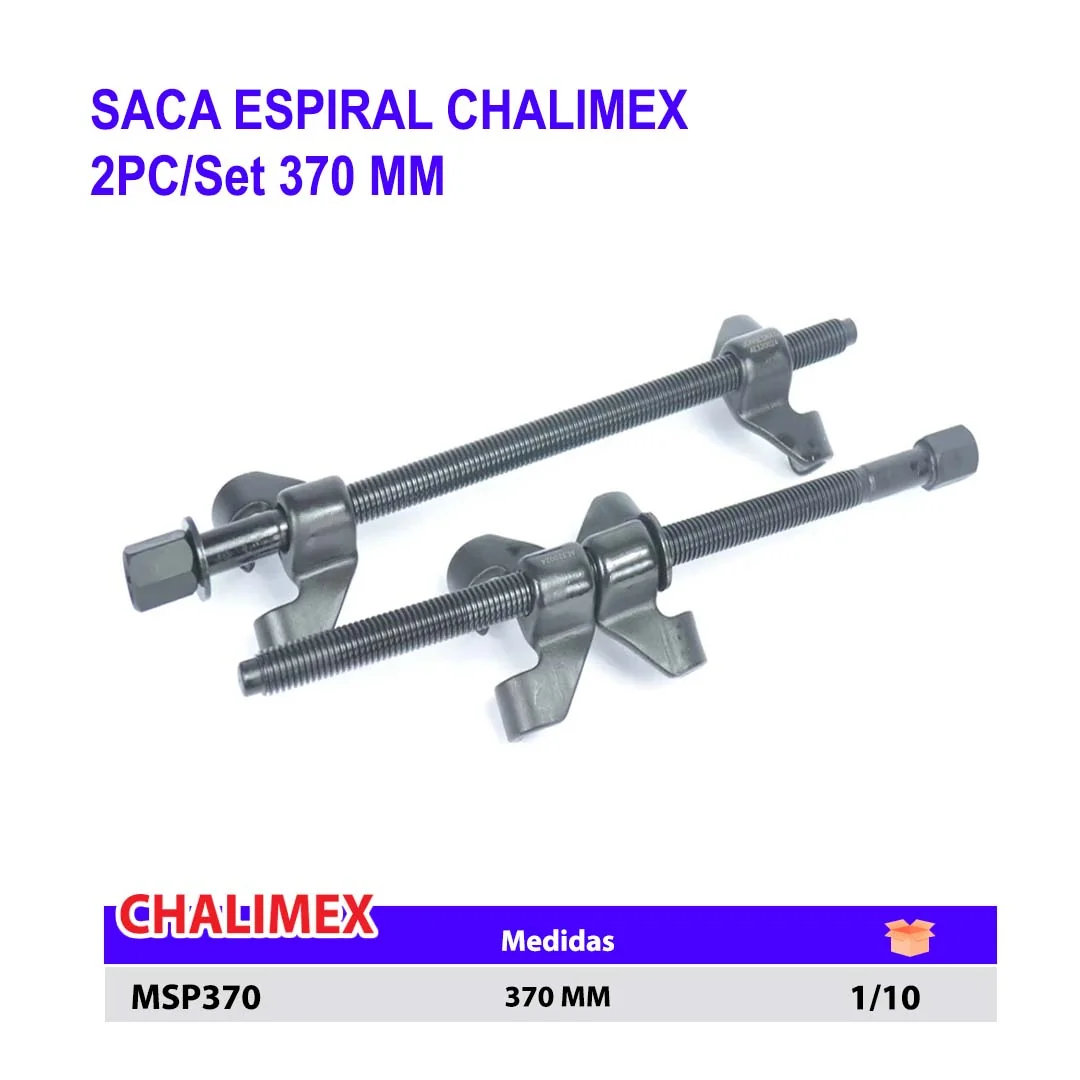 SACA ESPIRAL( Estractor resorte ) chalimex 2PC/Set 370 MM