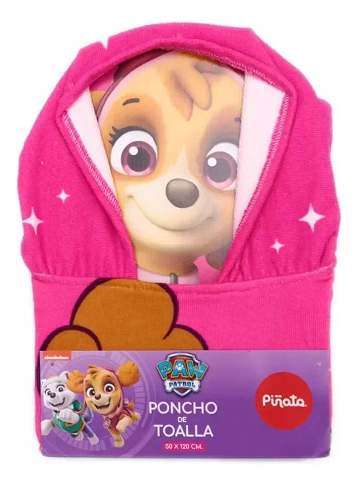 PONCHO INFANTIL PARA SALIDA DE BAÑO PIÑATA  10