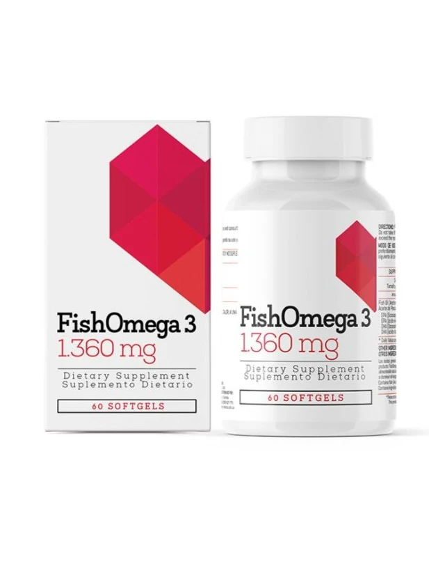 FISH OMEGA - 3 60 CAPSULAS 1360MG