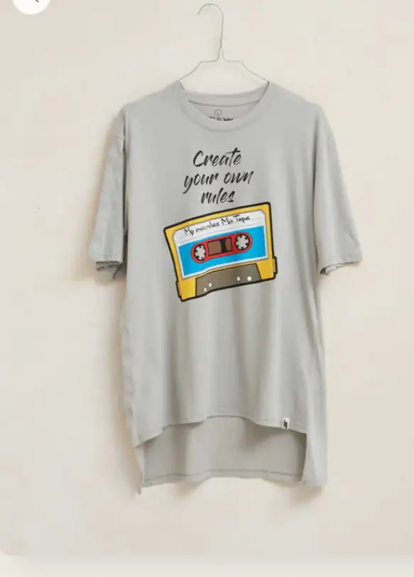 Playera cassette 