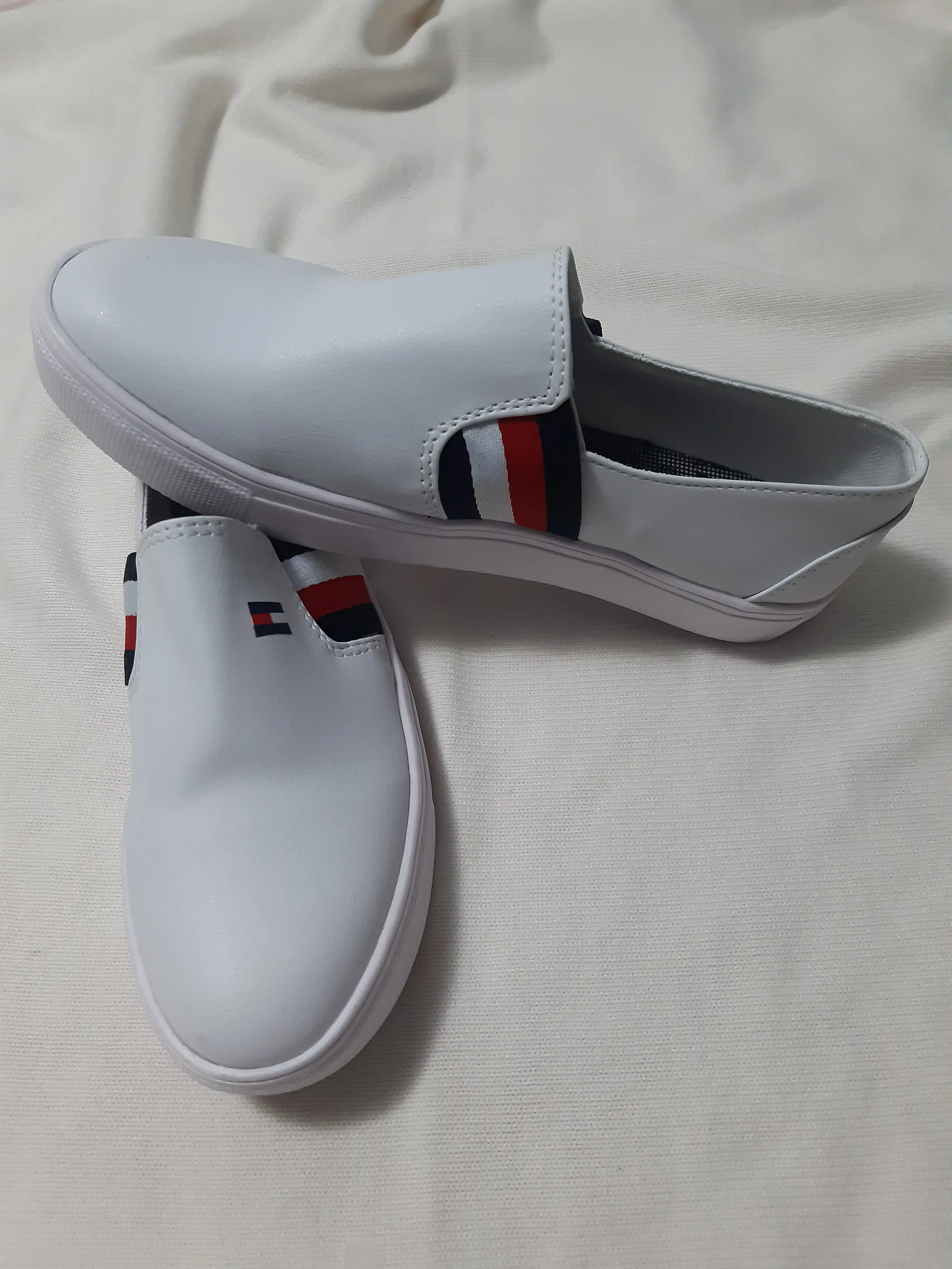 Mocasin blanco Tommy