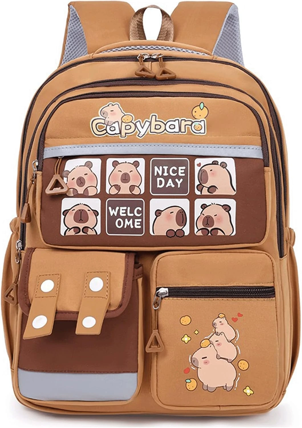 Mochila Escolar Capybara