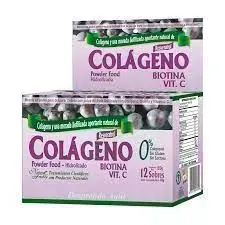 COLAGENO HIDROLIZADO SABOR UVA X 12 SOBRES NATURAL FRESHLY