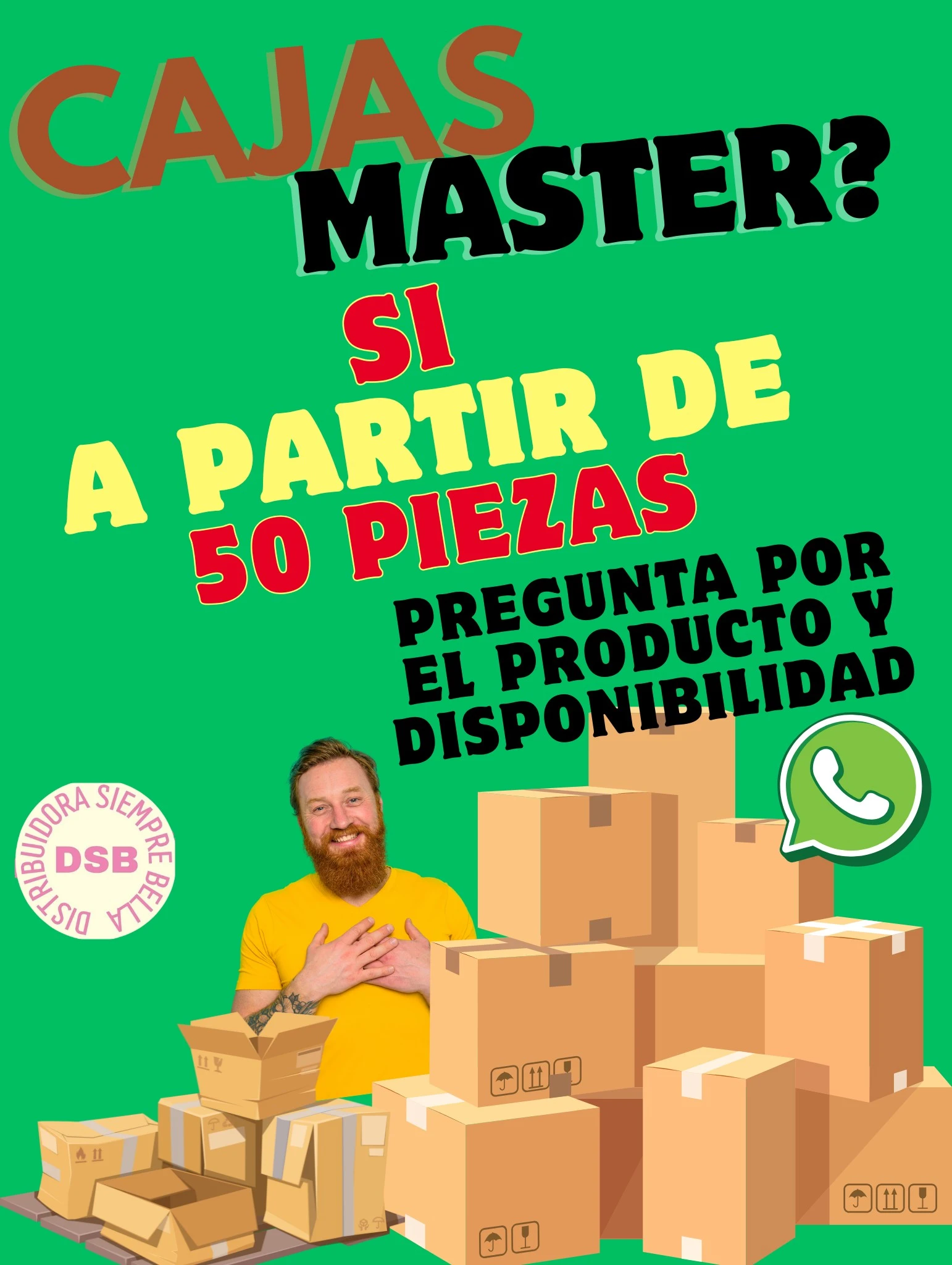 Quieres Caja Master de algún producto?