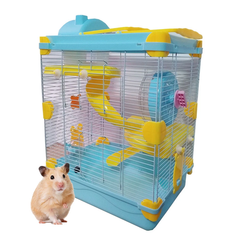 Jaula 3 Pisos para Hamster 30*24*40cm Jdh-63