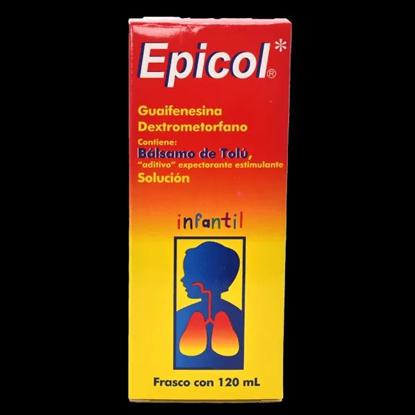 Epicol infantil/guaifenesina/dextrometorfano-2.000g-0.100g