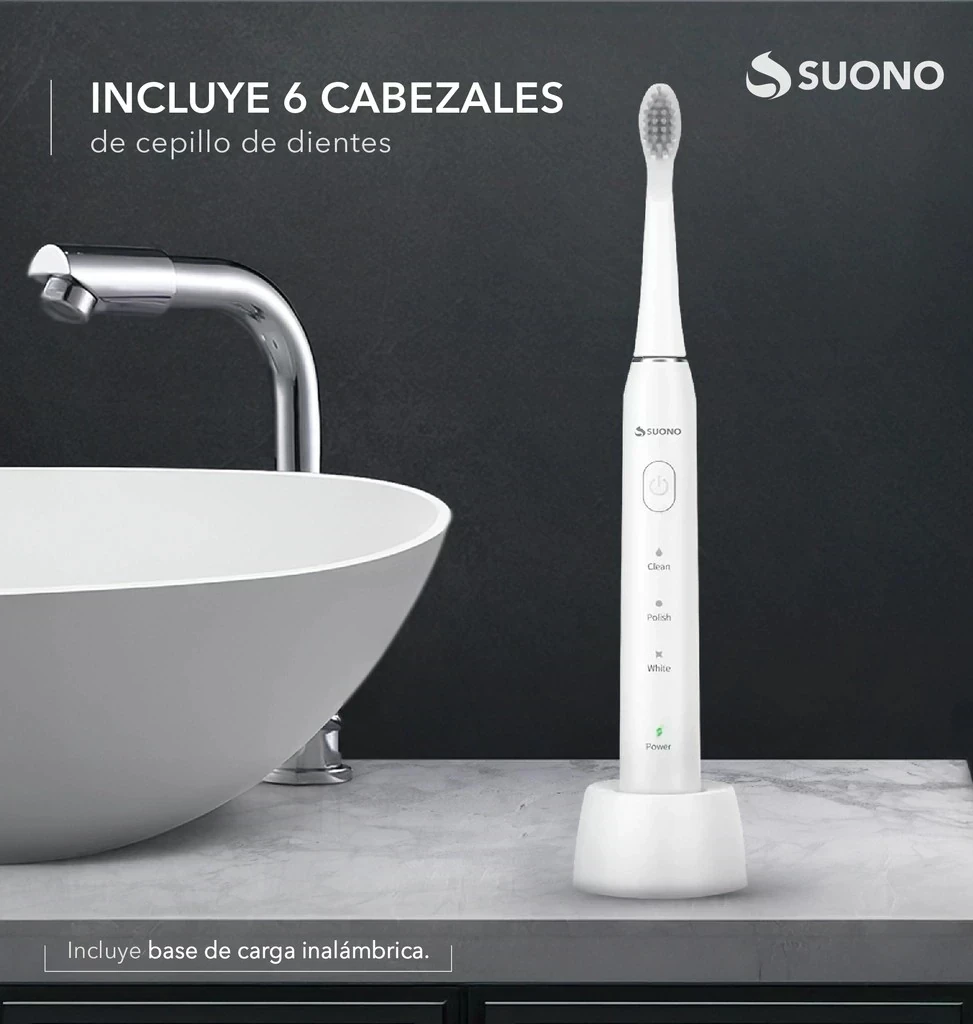 CEPILLO DENTAL INALÁMBRICO SUONO 4