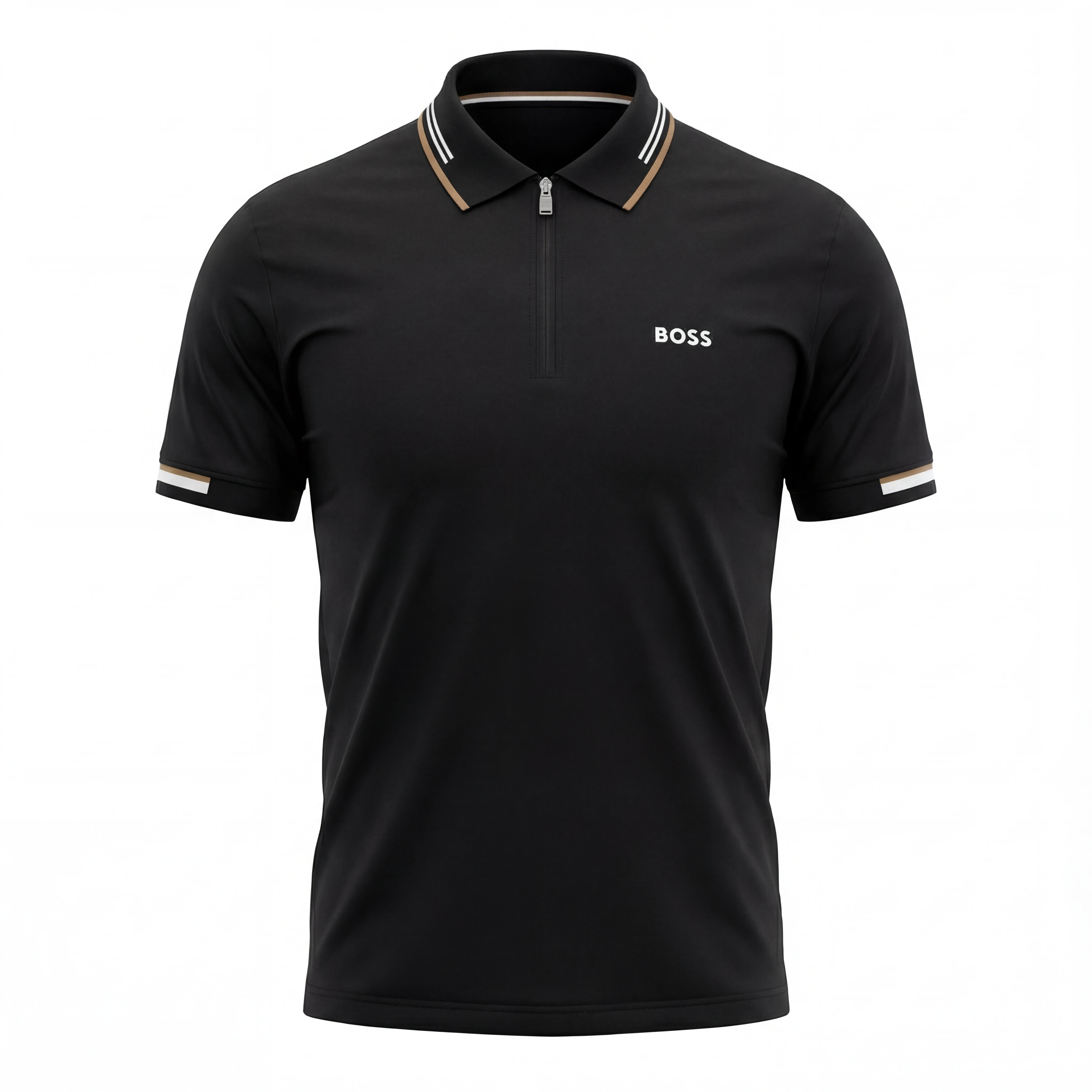 Playera Polo Boss Negro