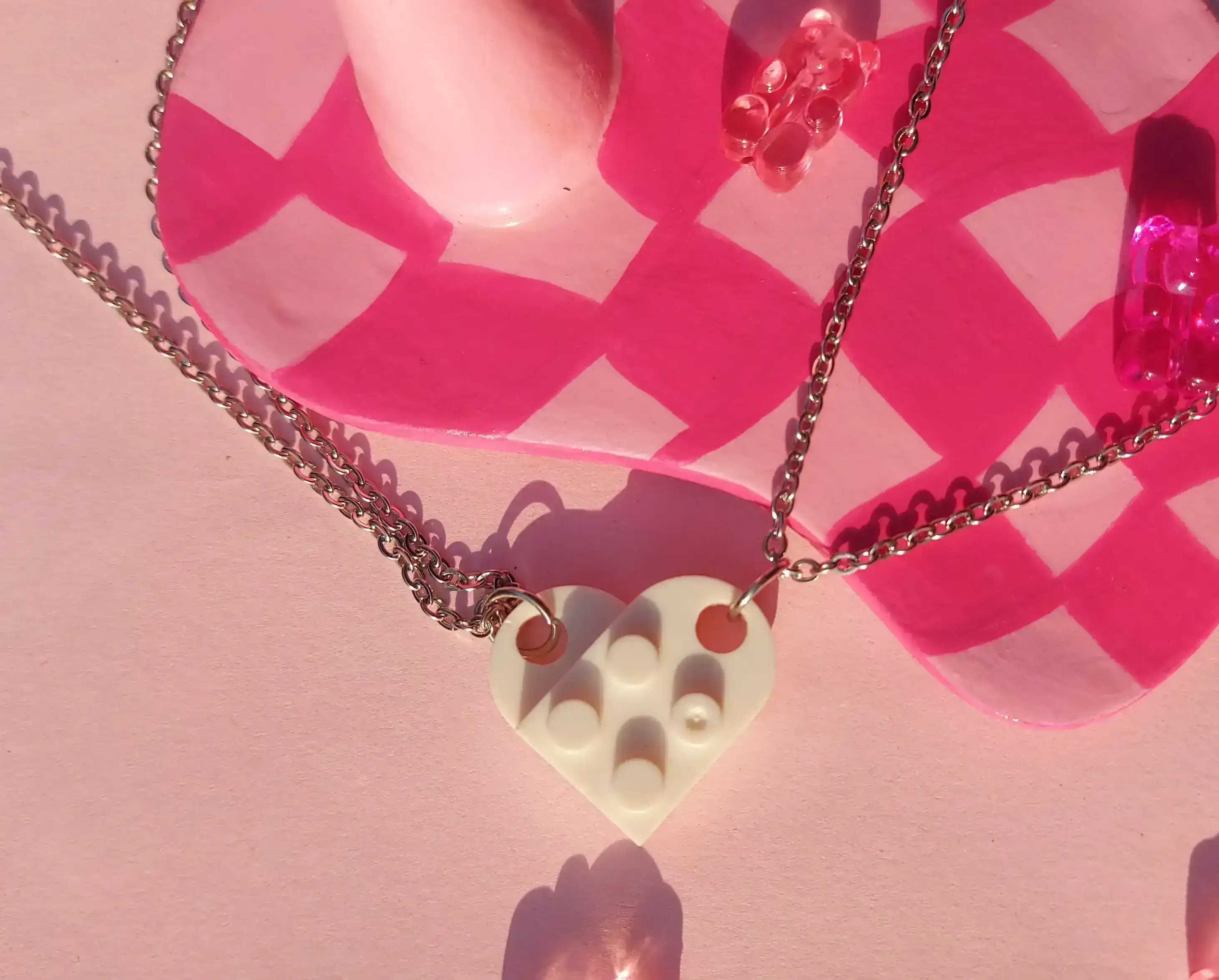 Cadenas corazon compartido  4