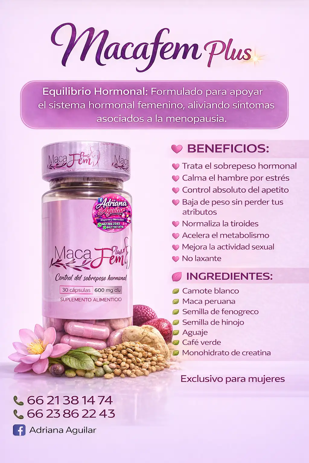 Maca femm plus