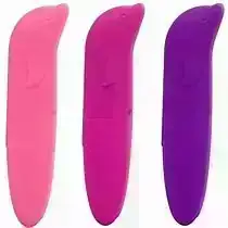 Vibrador Forma de Delfín Terciopelo  2