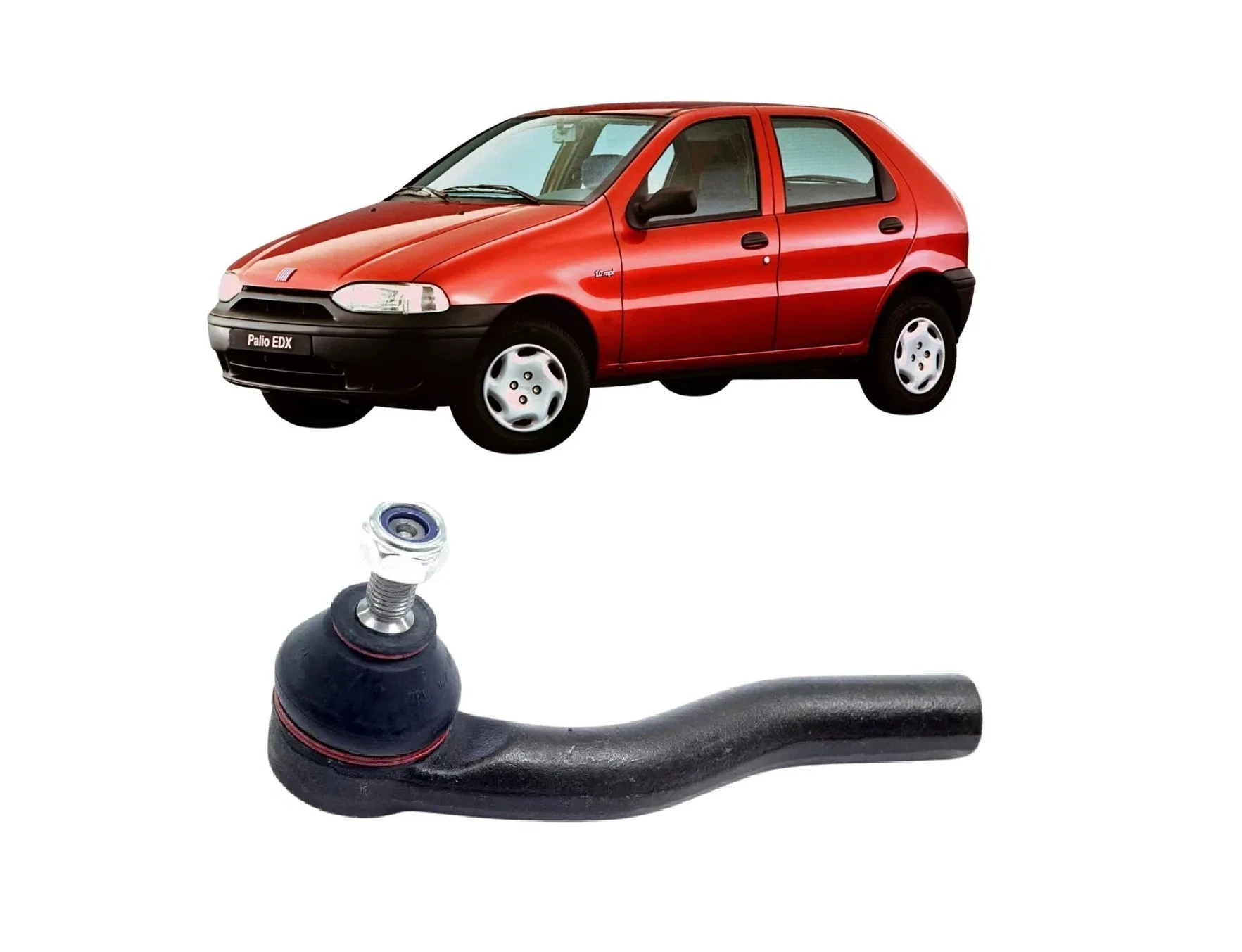 Terminal De Dirección Lado Izq.  Fiat Palio / Strada / Siena 1996-2017 / TDI1004 