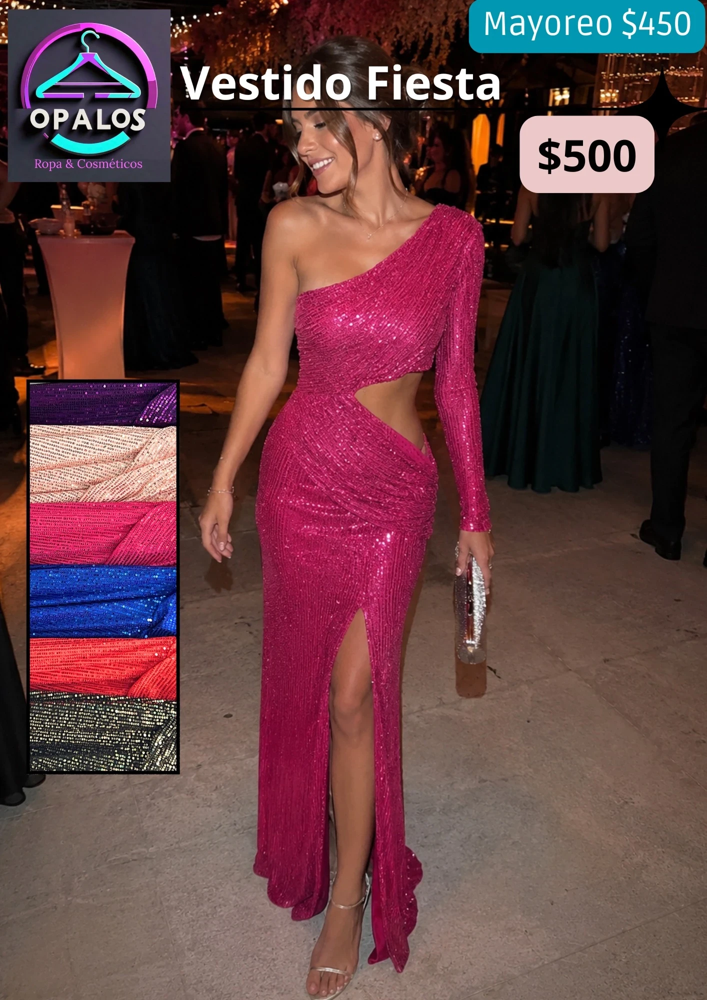 Vestido Fiesta Elegante 