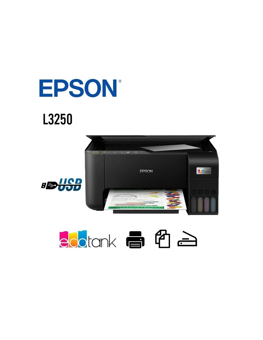Impresora Epson L3250 WI-FI 3