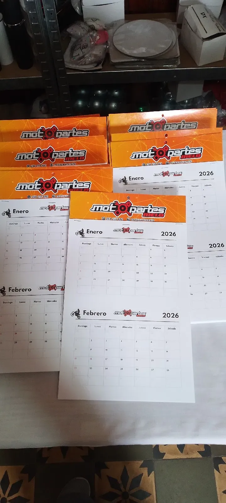 Almanaque para colocar pack por 50 unidades  2