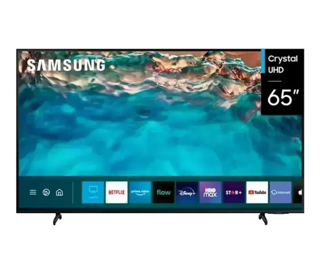 Smart TV Samsung 65" Crystal UN65BU8000GCZB