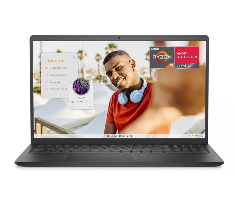 NOTEBOOK DELL INSPIRON 15 I3530 AMD RYZEN 5 7520U/8GB/512GB SSD/15.6"FHD/W11/INGLES/BLACK*