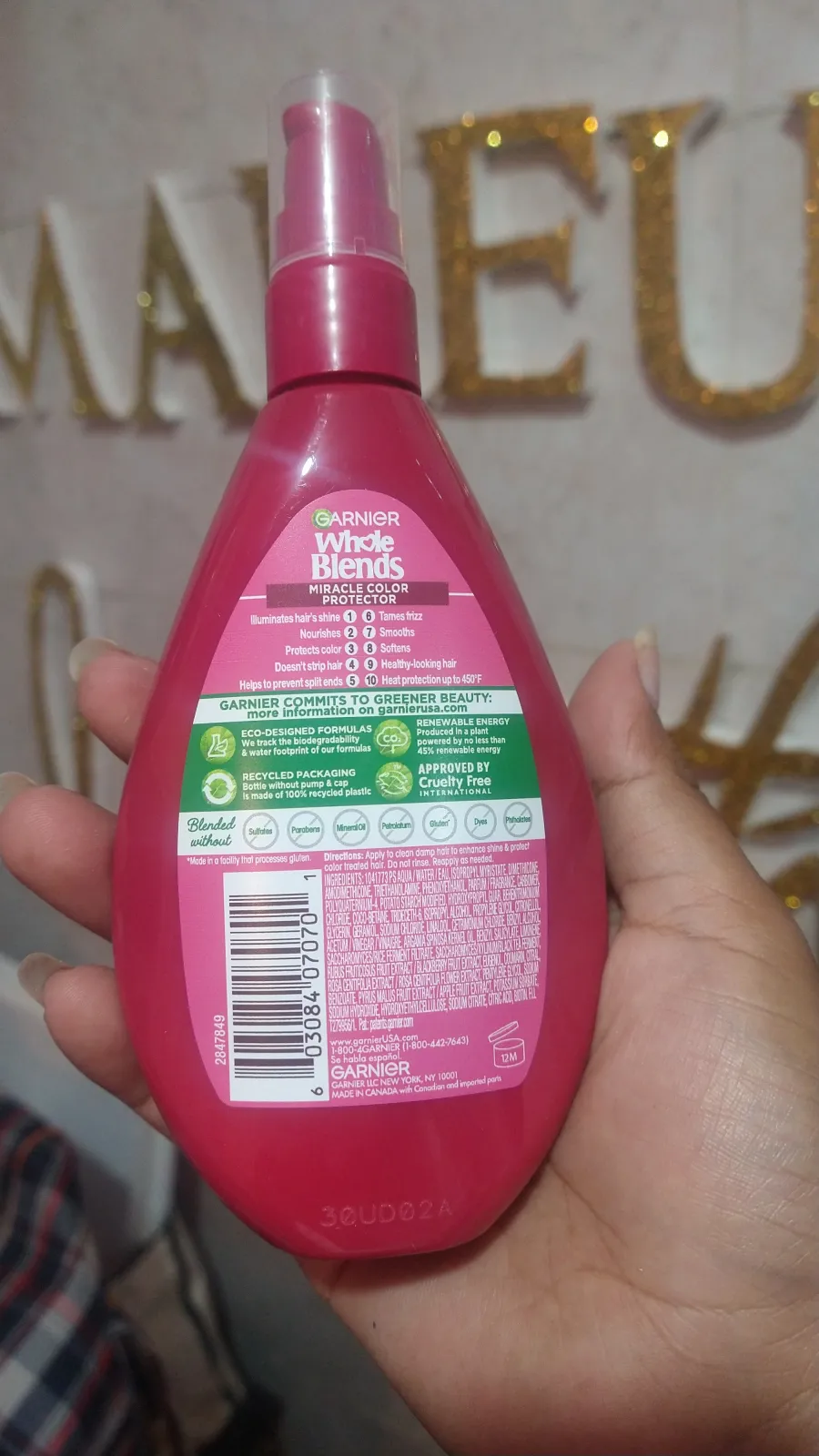 Protector del calor Garnier 3
