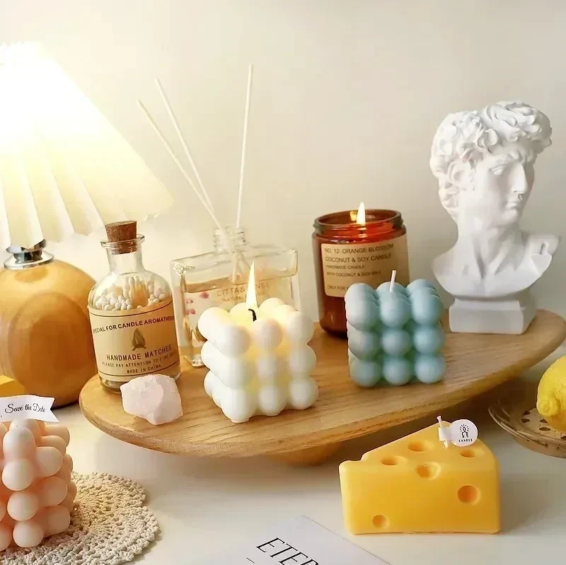 Velas perfumadas en forma cuadrada 2