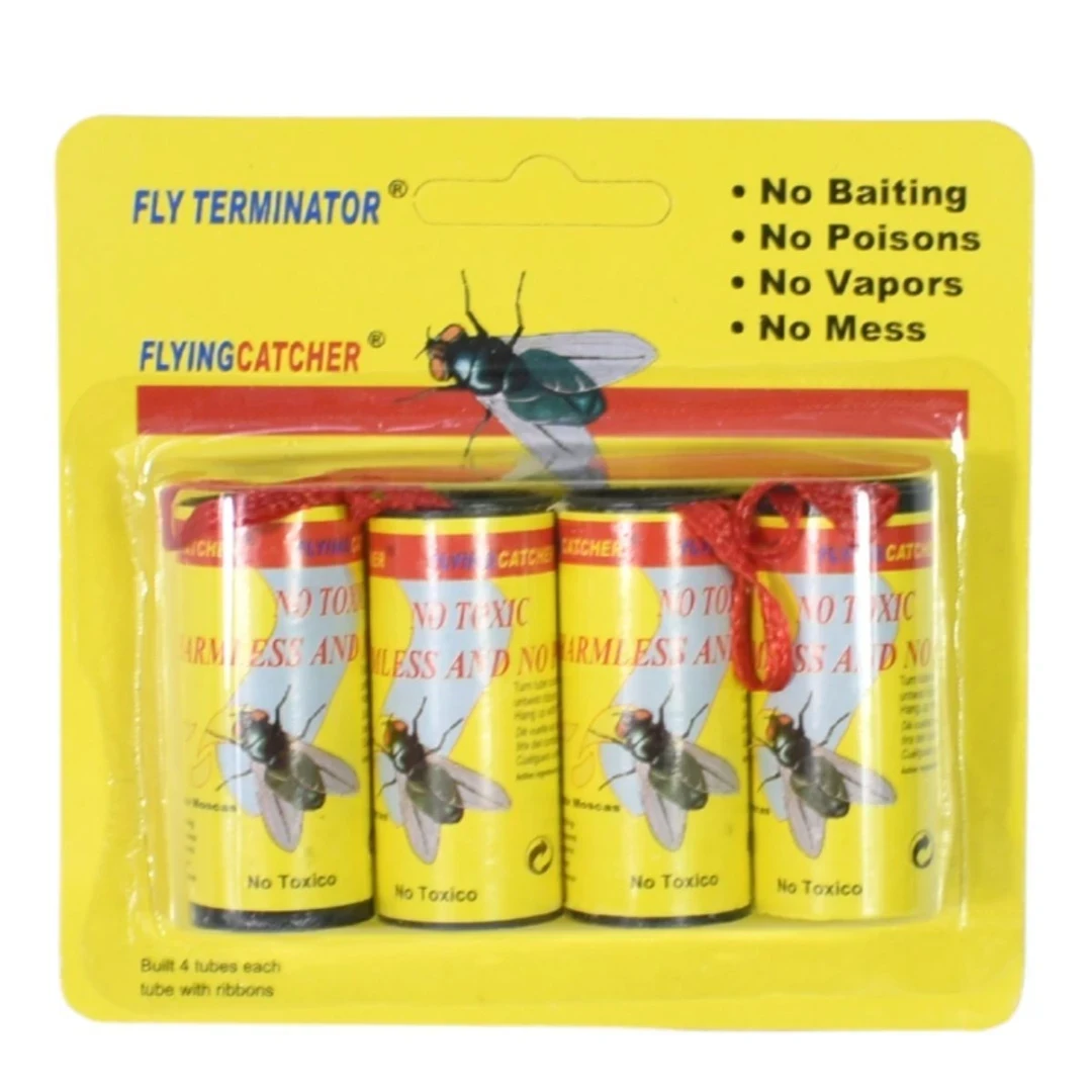 Trampa Adhesiva para Moscas y Mosquitos
