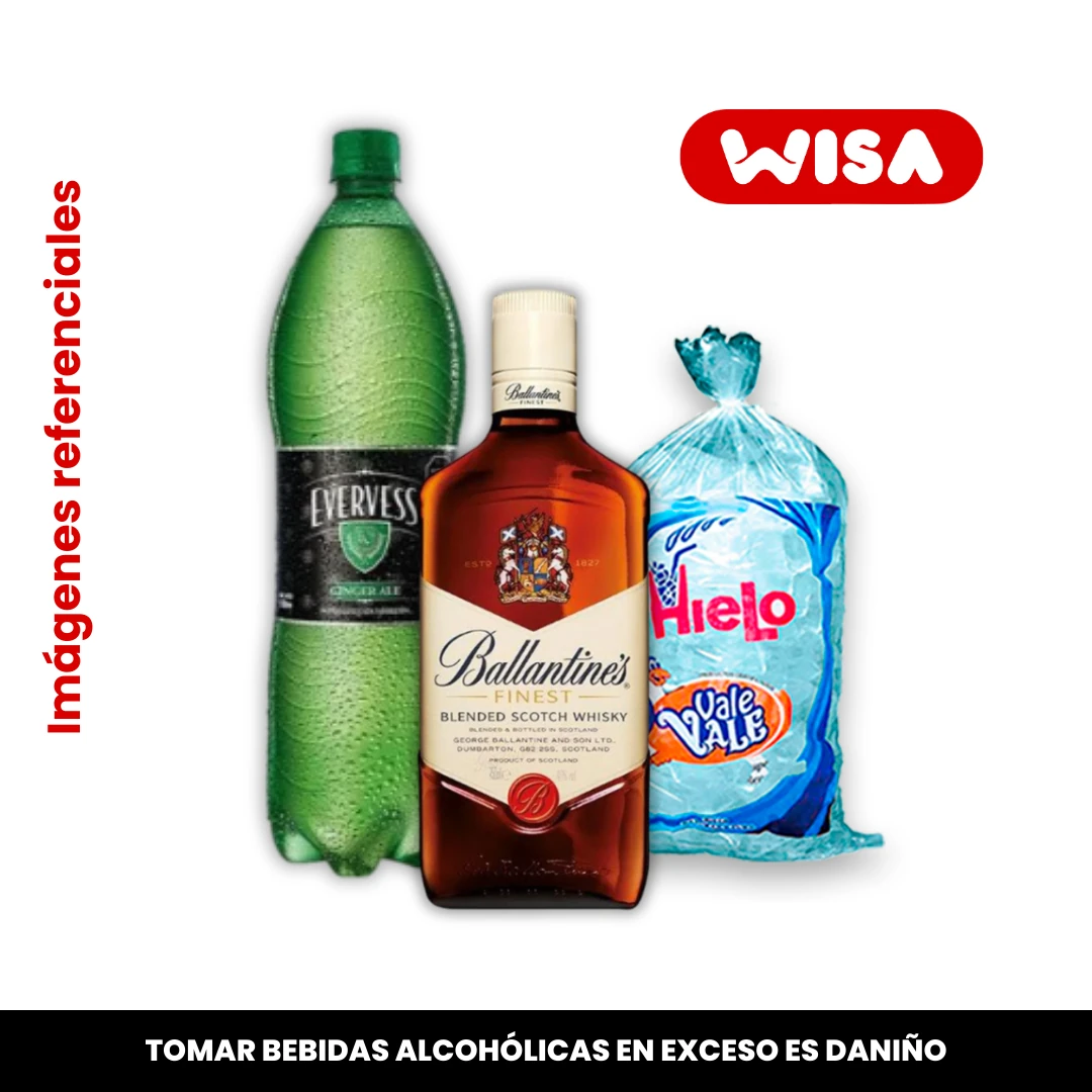 Combo Whisky Ballantines 750 ML